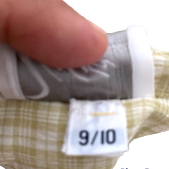 Zaga Collection Women's Long Maxi Herringbone Sleeveless Pleated Dress Size 9/10 - Picture 12 of 14